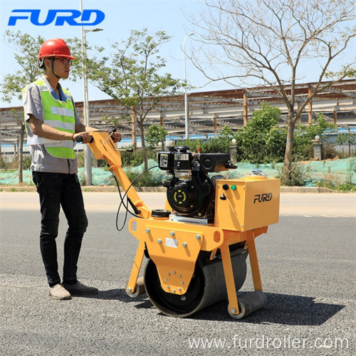 Top Quality 325kg Steel Wheel Asphalt Roller Walk Behind Roller